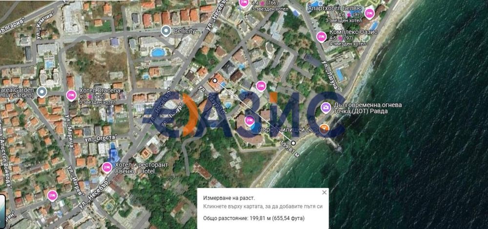 Продава се Двустаен апартамент в с. Равда, Област Бургас - 68 кв.м за 1118 €/кв.м - Снимка #13