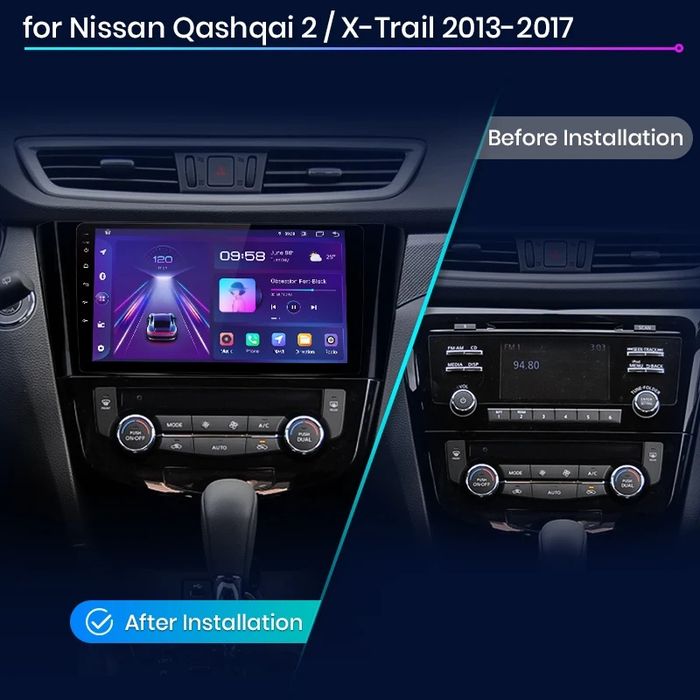 Nissan Qashqai j11 X-trail мултимедия GPS Навигация Carplay Android