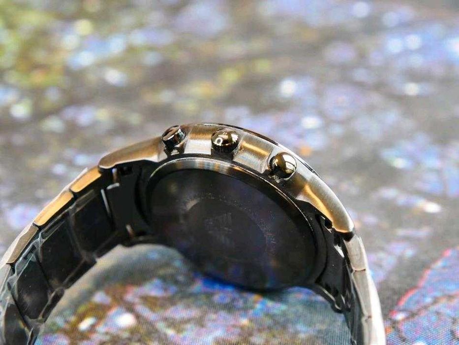 Ръчен часовник Armani AR 2453, матово черен