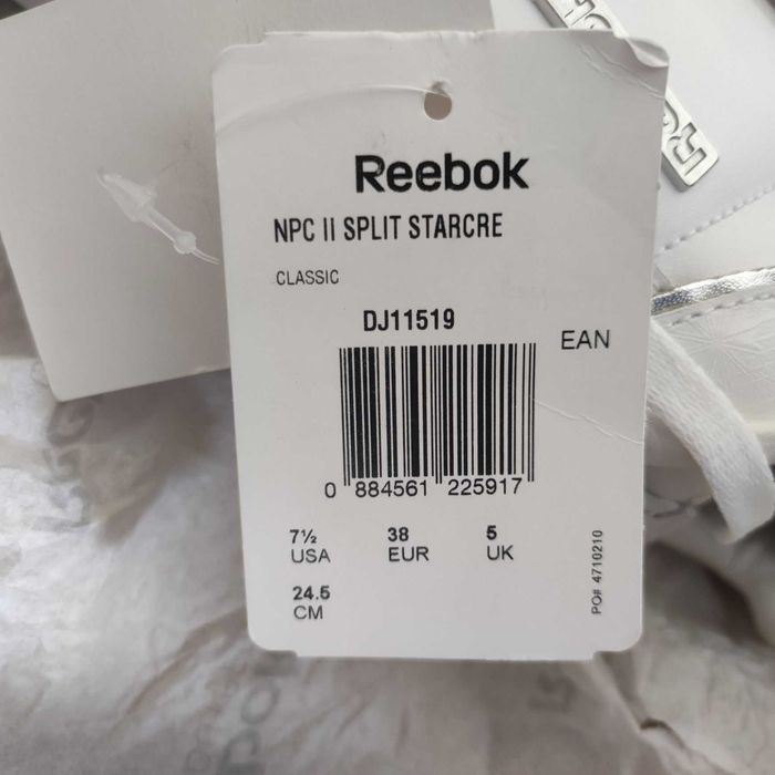 Нови маратонки REEBOK -естествена кожа №38
