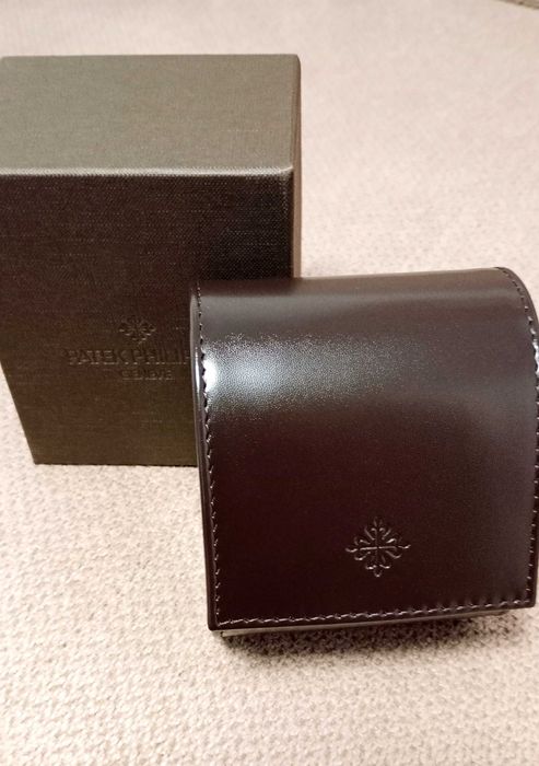 Cutie de calatorie din piele pentru ceas Patek Philippe
