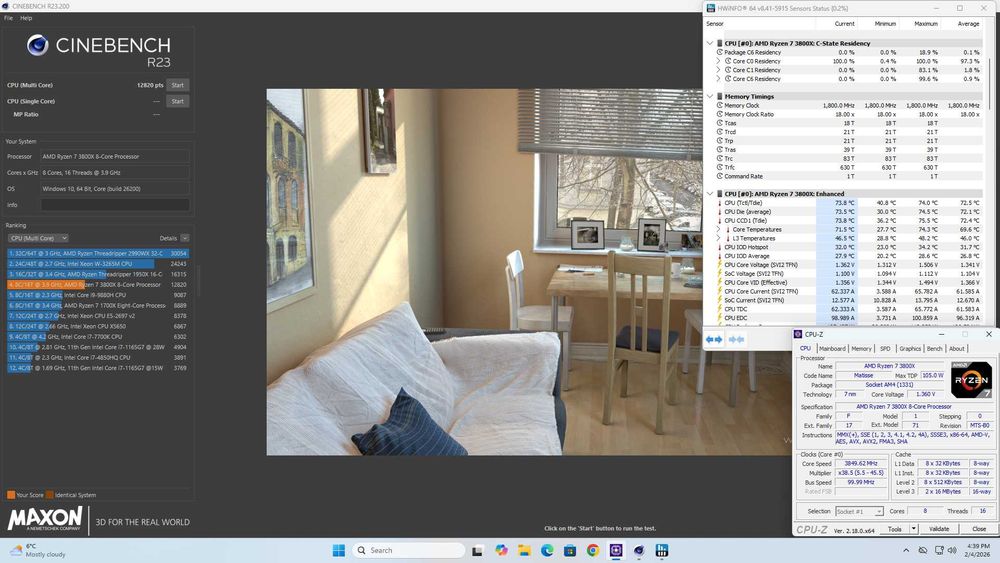 Gaming PC – Ryzen 7 3800X • GTX 1080 8GB • 16GB 3600MHz • NVMe