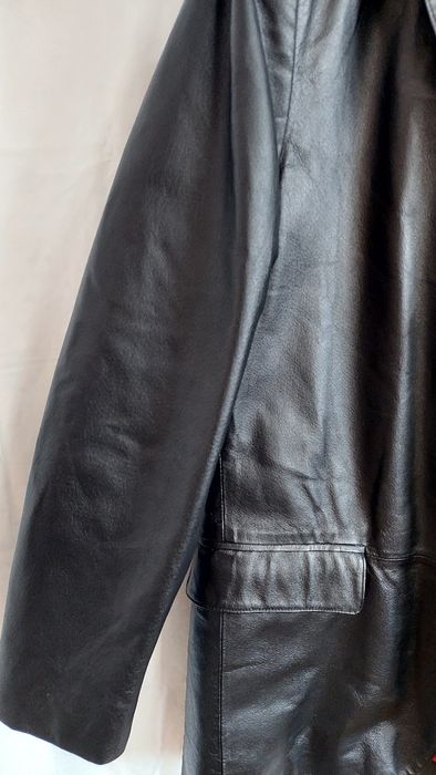 Haină din piele naturala Pierre Cardin pentru bărbați