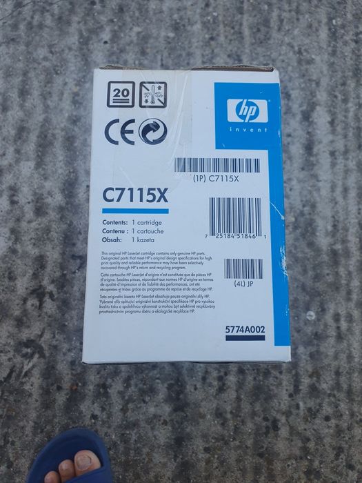 Cartus toner imprimanta Hp 15x original