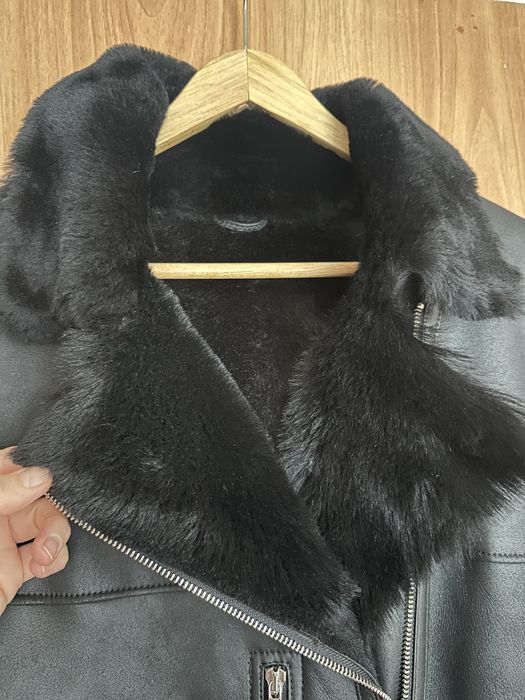 Дубленка Пилот удлиненная