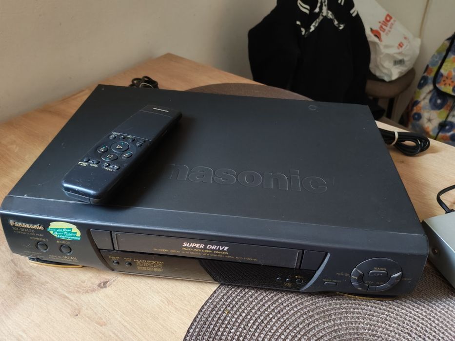 Videorecorder Panasonic NV-SD420 + telecomandă originală – Made in Japan