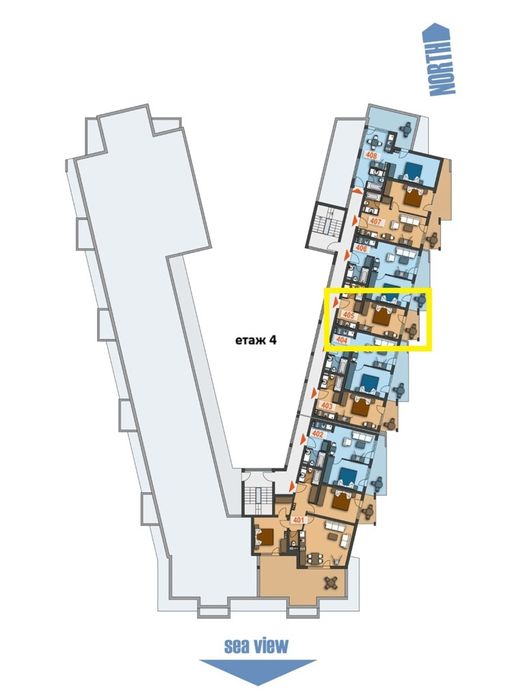 Продава се Едностаен апартамент в Свети Влас - 40 кв.м за 585 €/кв.м - Снимка #7