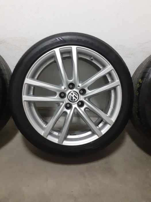 Джанти VW 5x112  с летни гуми 18 цола
