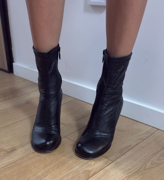 Кожени боти Kacharovska – естествена кожа, размер 39