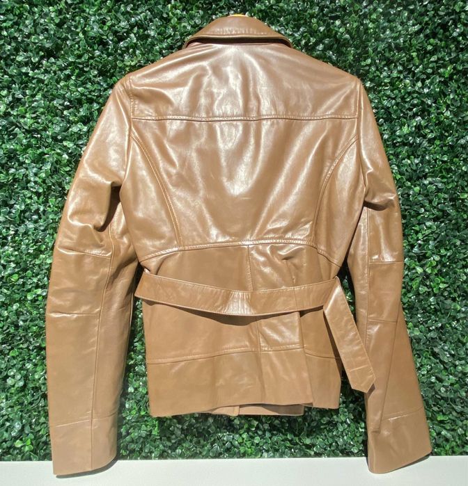 Jacheta de damă din piele fină