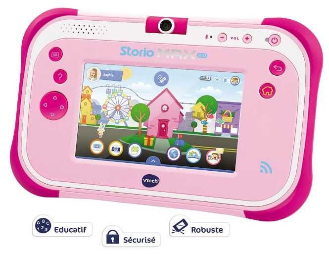Детски таблет Vtech Storio Max, образователен, мултитъч екран 5 инча
