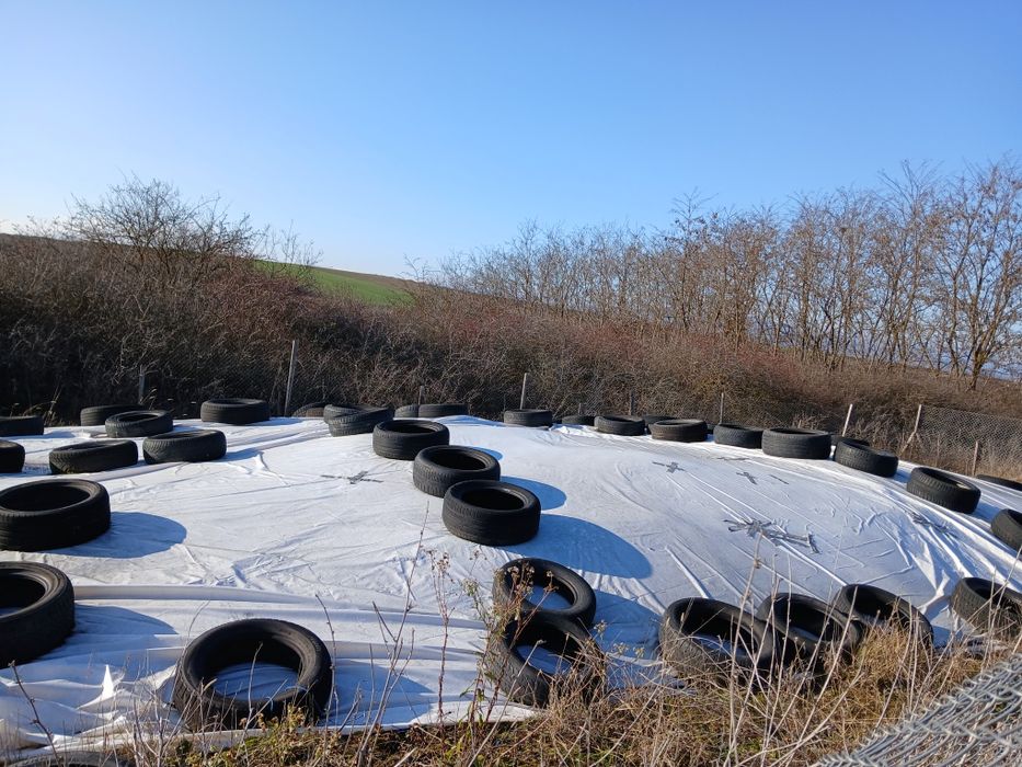 Vînd siloz de porumb