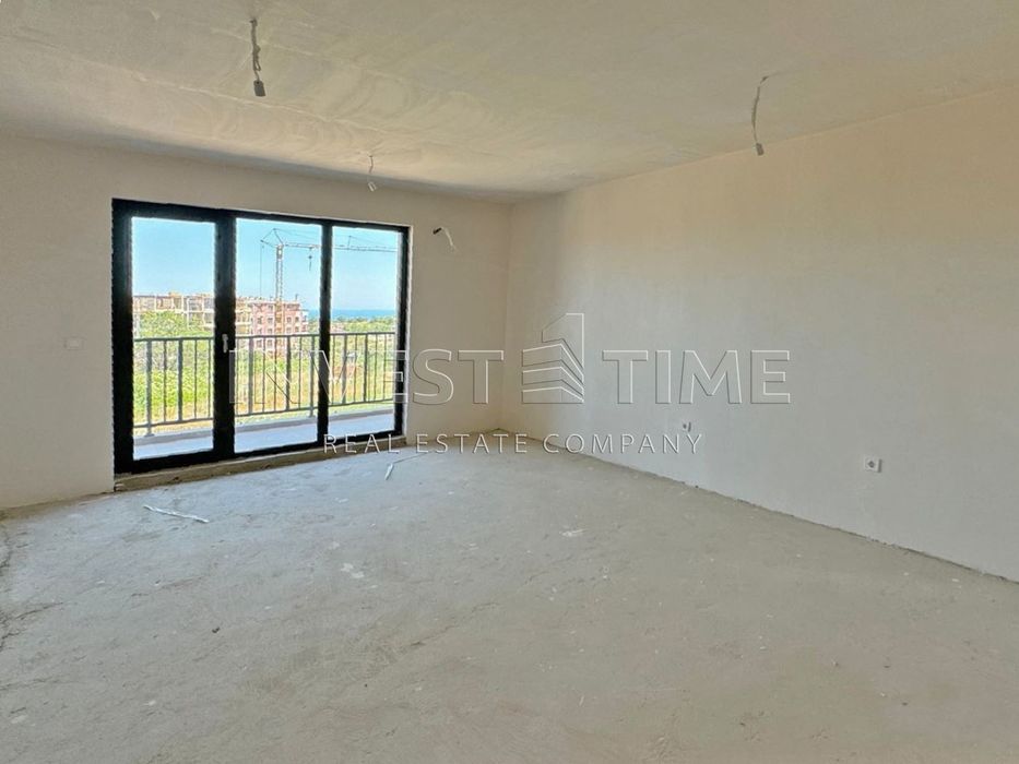 Двустаен апартамент в новострояща се сграда с морска панорама – кв. В