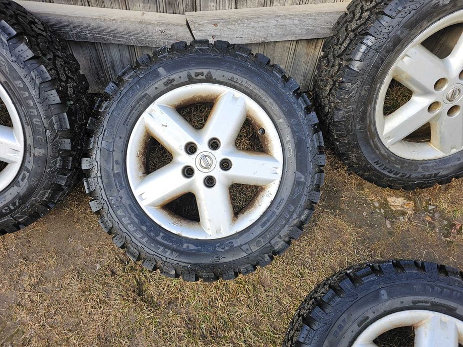 Jante Nissan cu tot cu anvelope