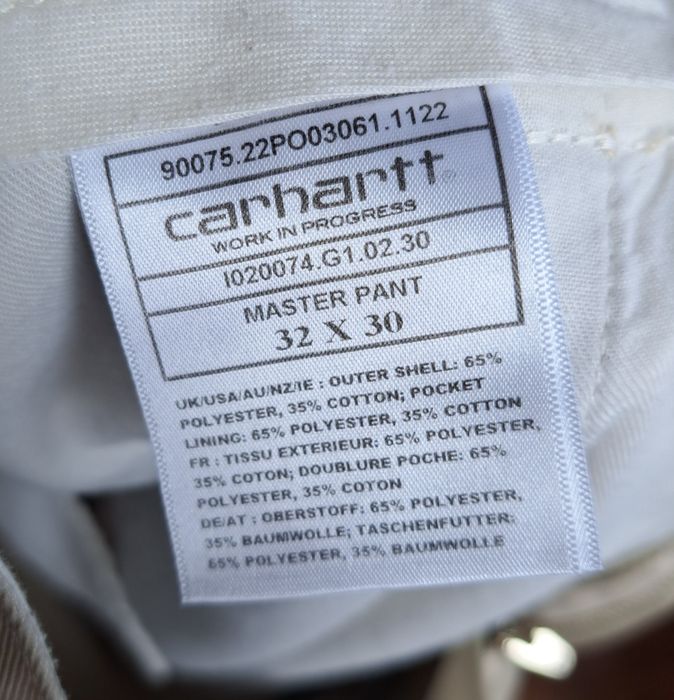 Carhartt x Master Pant