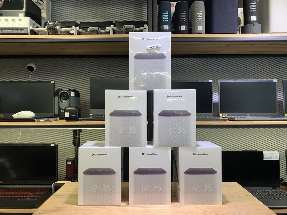 Яндекс Станция Миди, новые, запечатанные, 1235/А10