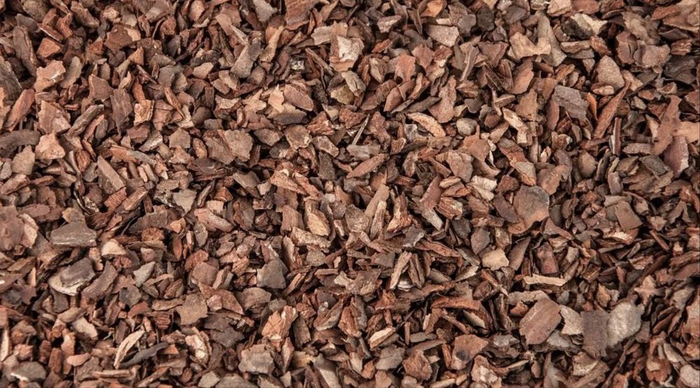 Боров мулч за градина