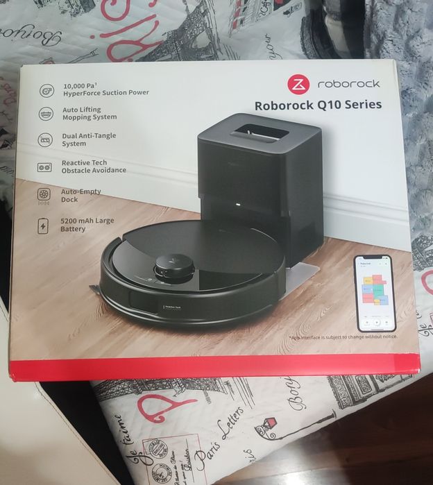 ROBOROCK Q10 PF+ BLACK + станция – 2 години гаранция