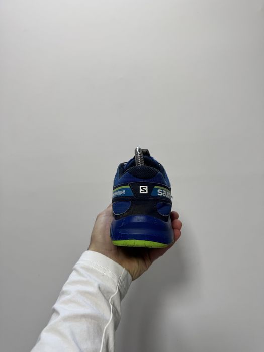 Salomon speedcross blue & gren
