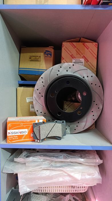 Диски тормозные перфорированные