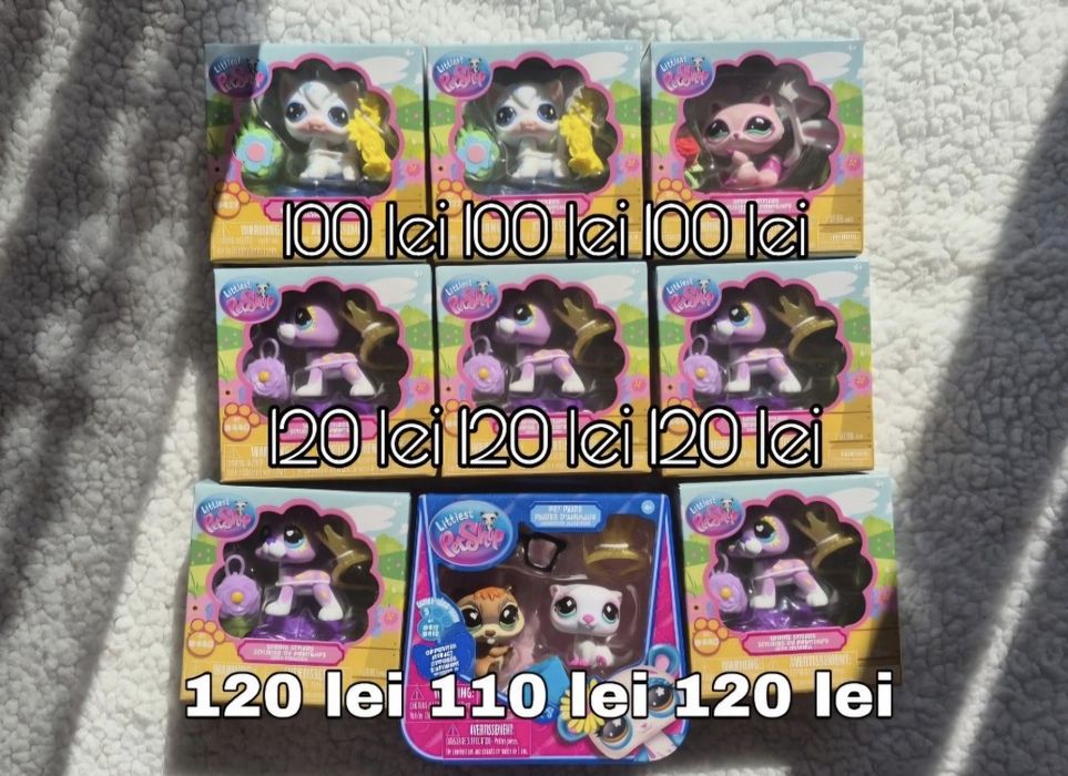 Spring Styles Great Dane Angora Raccon Noi Littlest Pet Shop Lps