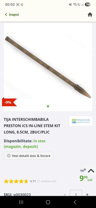 Method feeder Predton