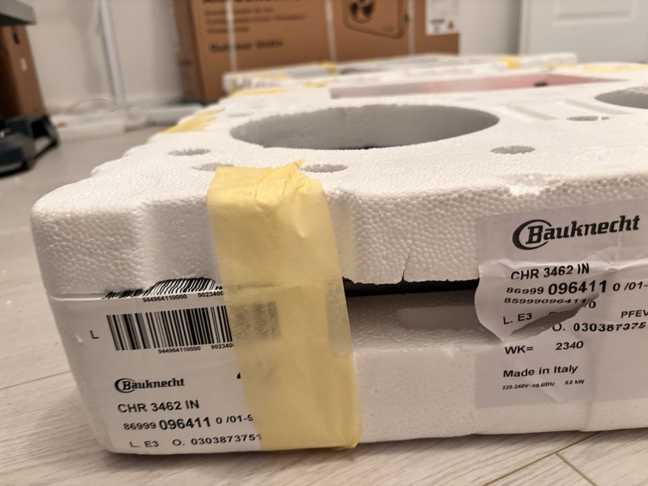 Vand doua plite Bauknecht