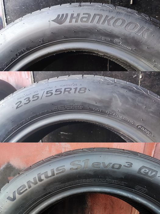 4бр. летни гуми 235/55/18 Hankook Ventus S1,EVO3,EV, dot23
DOT23