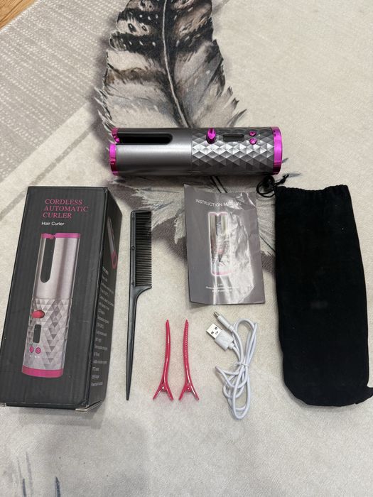 Безкабелен уред за къдрене на коса