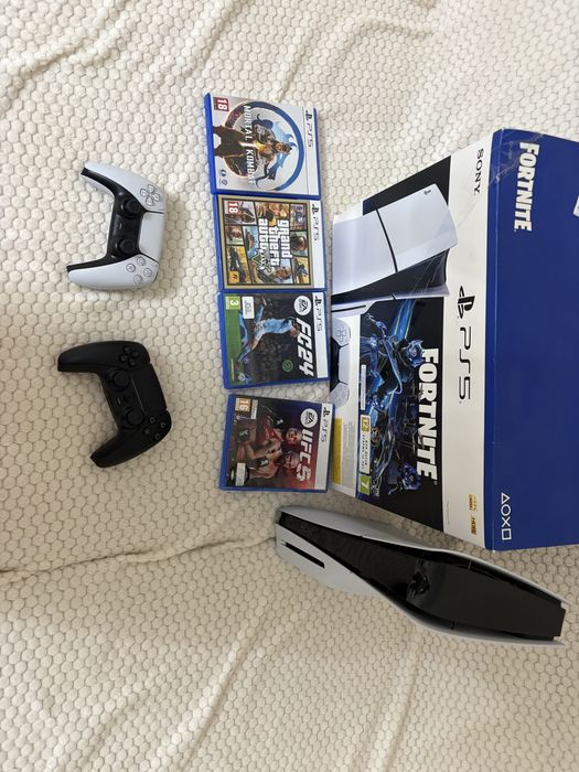 Ps5 slim на 1тр в идеальном состоянии