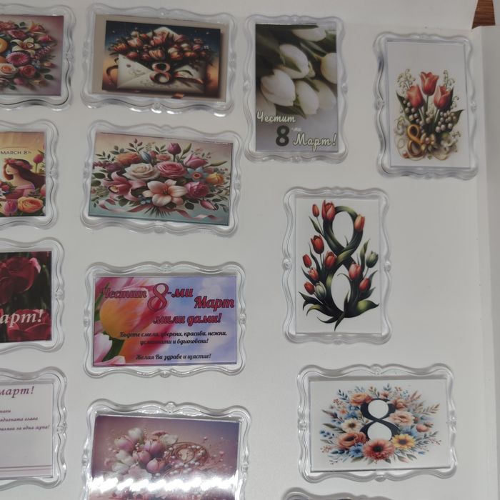 Магнит подарък за осми март