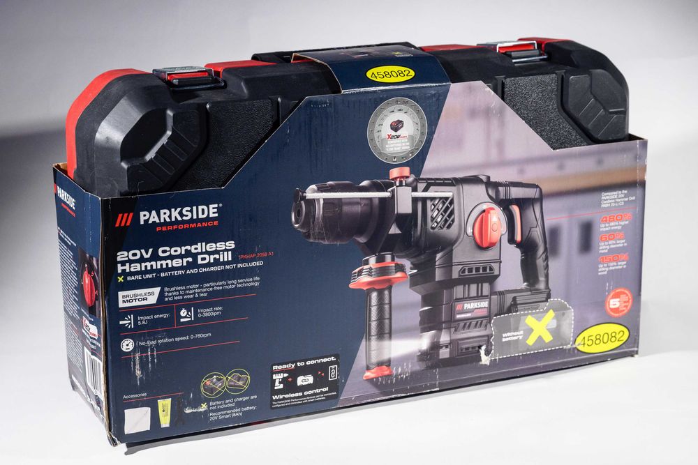 Ciocan rotopercutor Parkside Performance 20V, 5,8 J, nou, sigilat, garantie