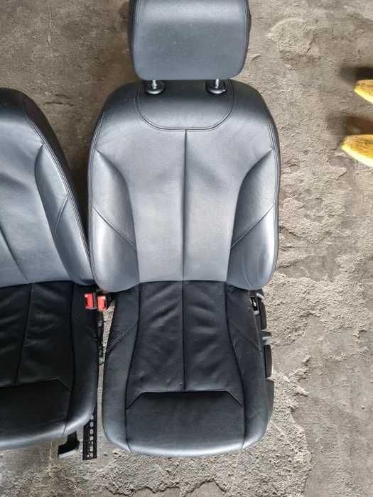 Interior piele neagra cu încălzire bmw f30
