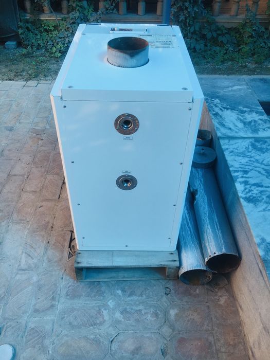 Напольный конвекционный двух контурный газ котёл Navien GST-49K KOREA