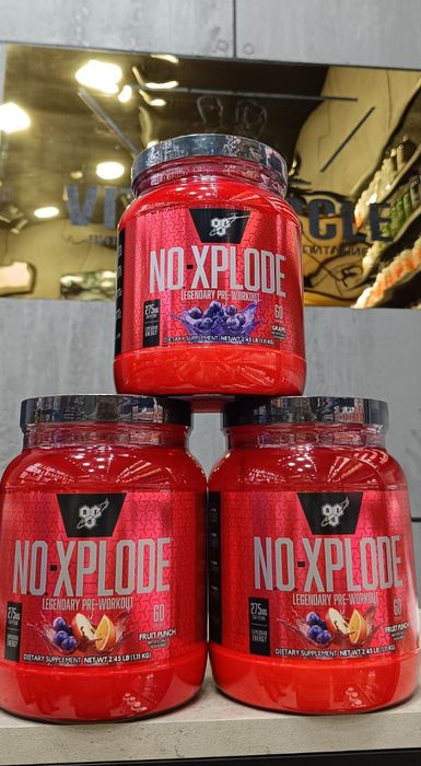 Nsn. No-Xplode. Pre-workout. 60 servings