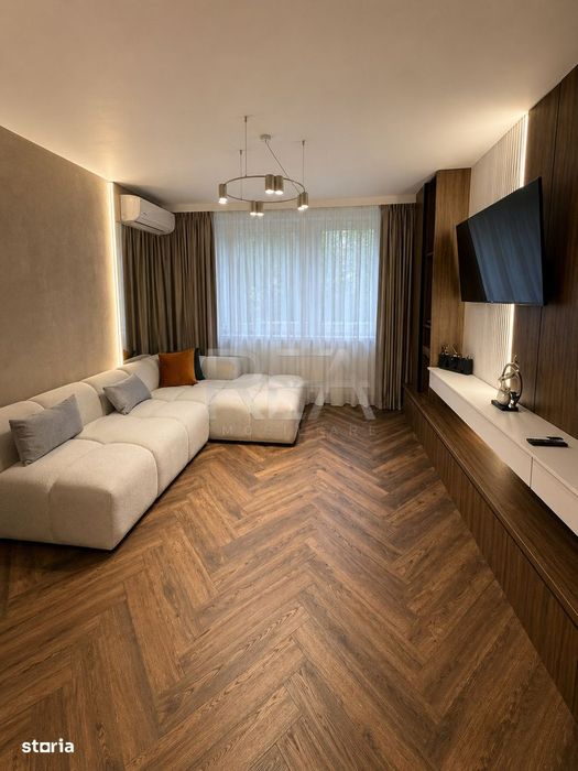 3 camere, Ștefan cel Mare, et. 1, 68 mp, metrou, renovat, anvelopat — fotografia 2