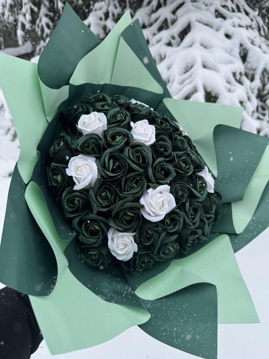 Buchet trandafiri de sapun/trandafiri regali