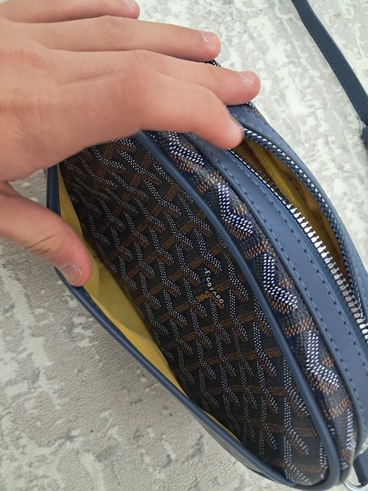 Барсетка Goyard blue