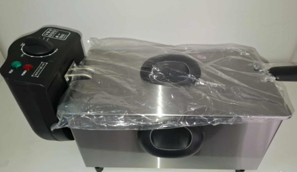 Фритюрник инокс 3 литра с гаранция