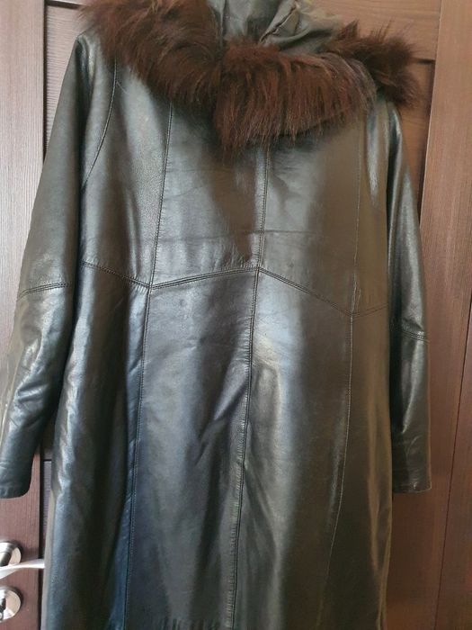 Дамско кожено яке
