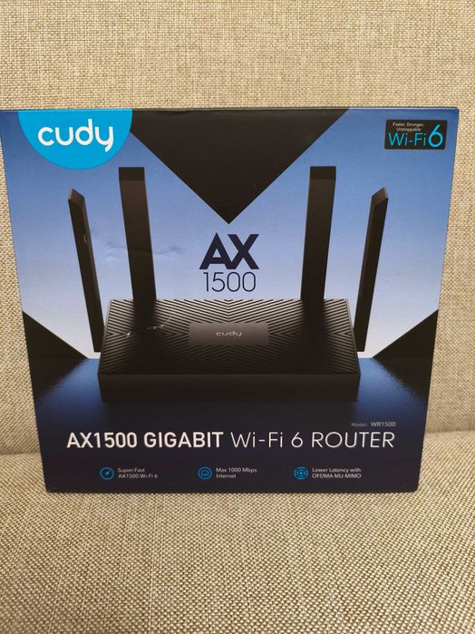 Роутер двухдиапазонный WiFi6