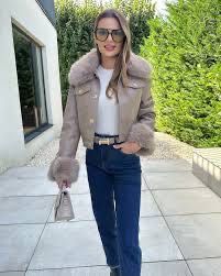 Хитово яке в цвят капучино