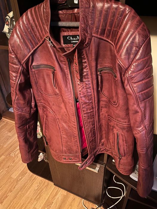 Geaca din piele naturala