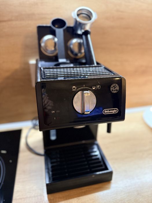 Espressor manual De'Longhi ECP 31.21, 1100W, 15 bari, 1.1 l, Negru