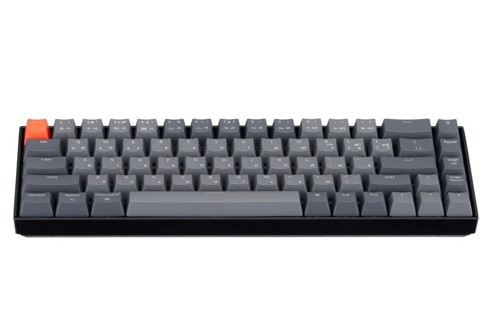 }Keychron K6 68Key Gateron Mechanical Keyboard White Blue/Red