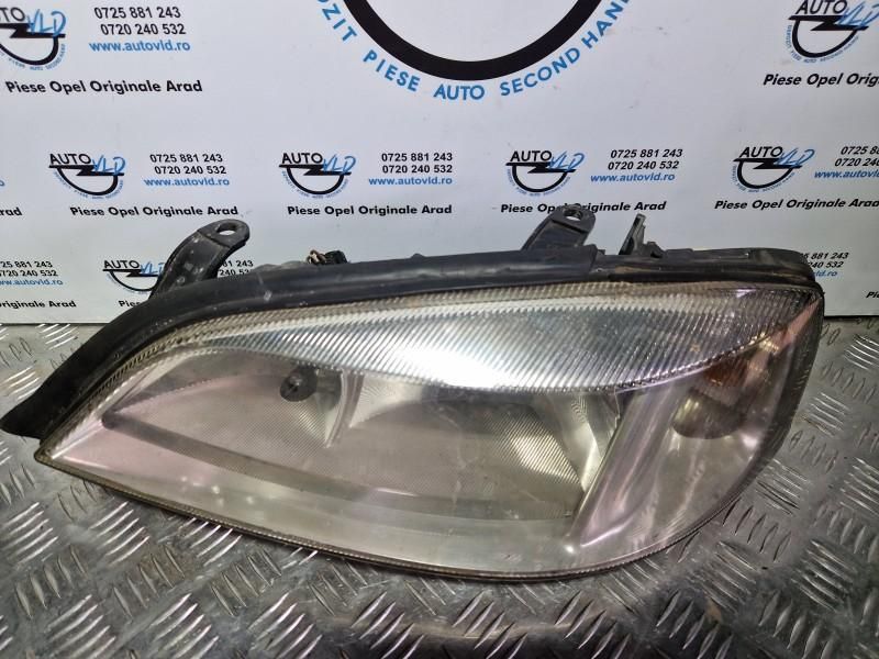 Far stanga crom Opel Astra G