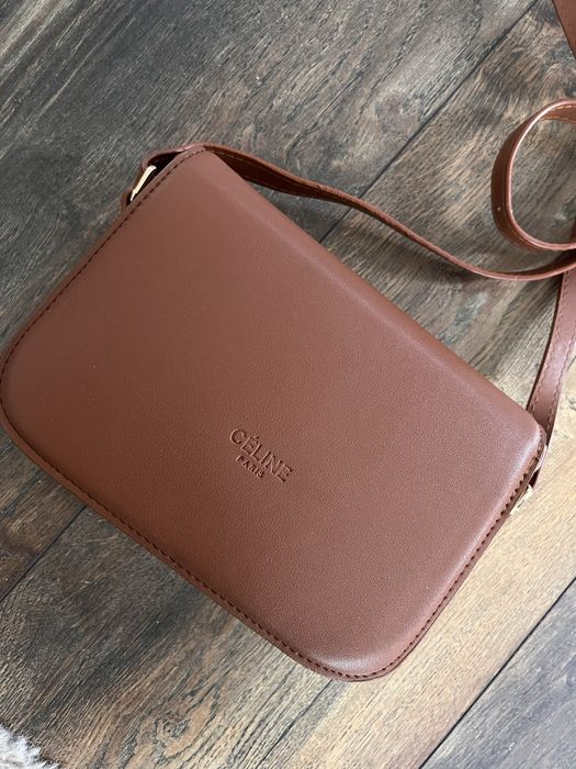 Кафява чанта Celine