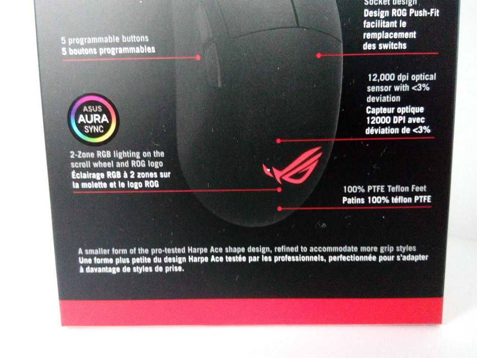 игравовая мышка ASUS ROG Harpe Mini