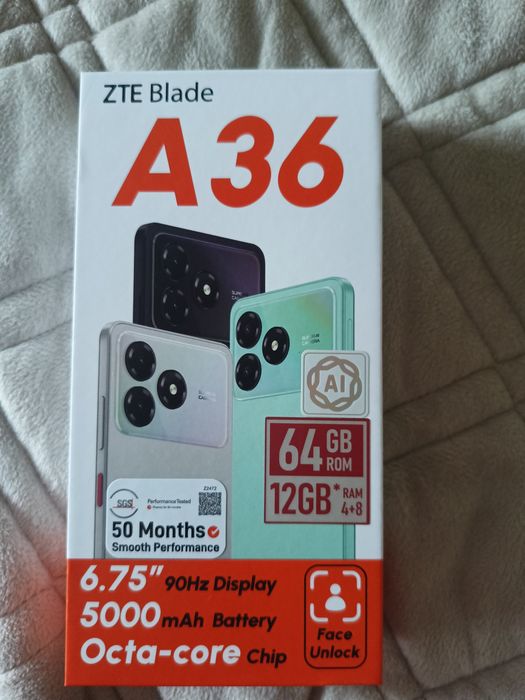 Продам новый телефон ZTE