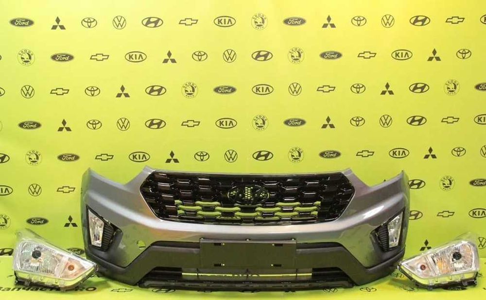 Бампер передний в цвет Hyundai Creta